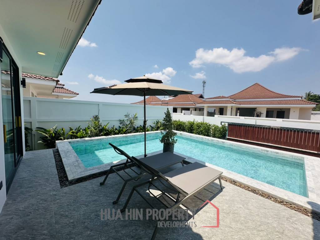 113 sqm modern pool villa in Wang Phong Pran Buri