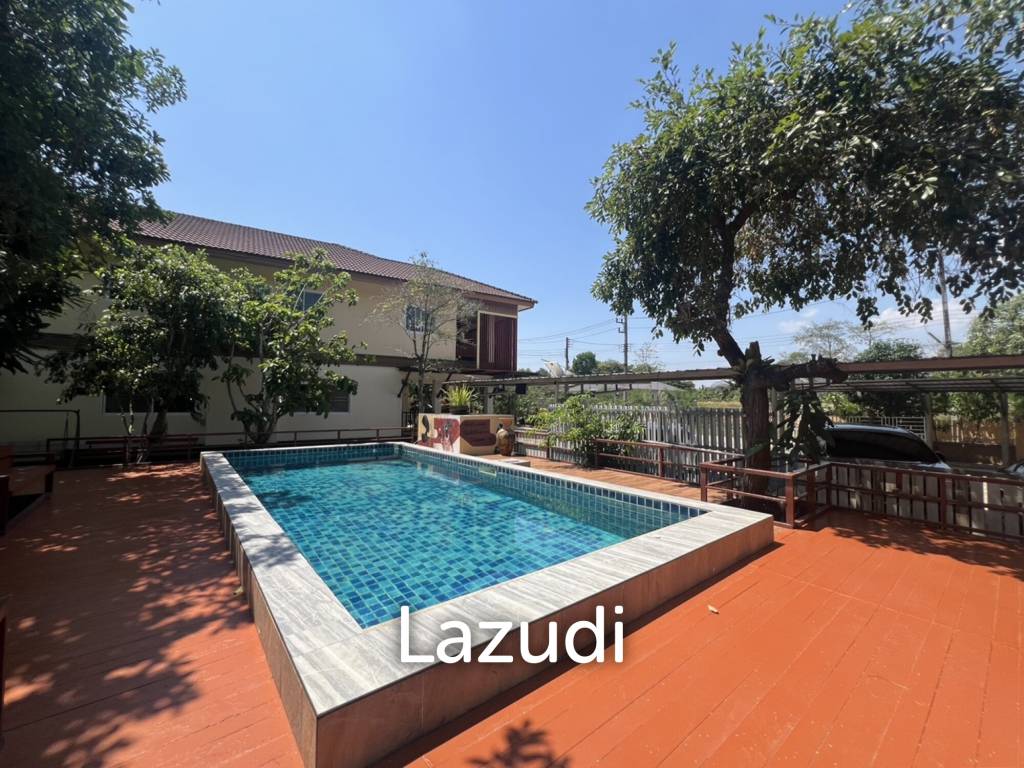 ขายโรงแรม 19 ห้องพักวิวติดหนองน้ำพร้อมสระว่ายน้ำใกล้ตัวเมือง