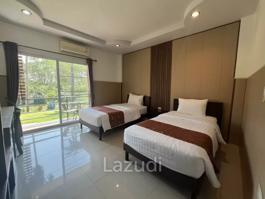 ขายโรงแรม 19 ห้องพักวิวติดหนองน้ำพร้อมสระว่ายน้ำใกล้ตัวเมือง