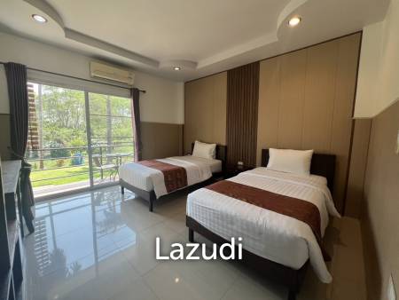 ขายโรงแรม 19 ห้องพักวิวติดหนองน้ำพร้อมสระว่ายน้ำใกล้ตัวเมือง