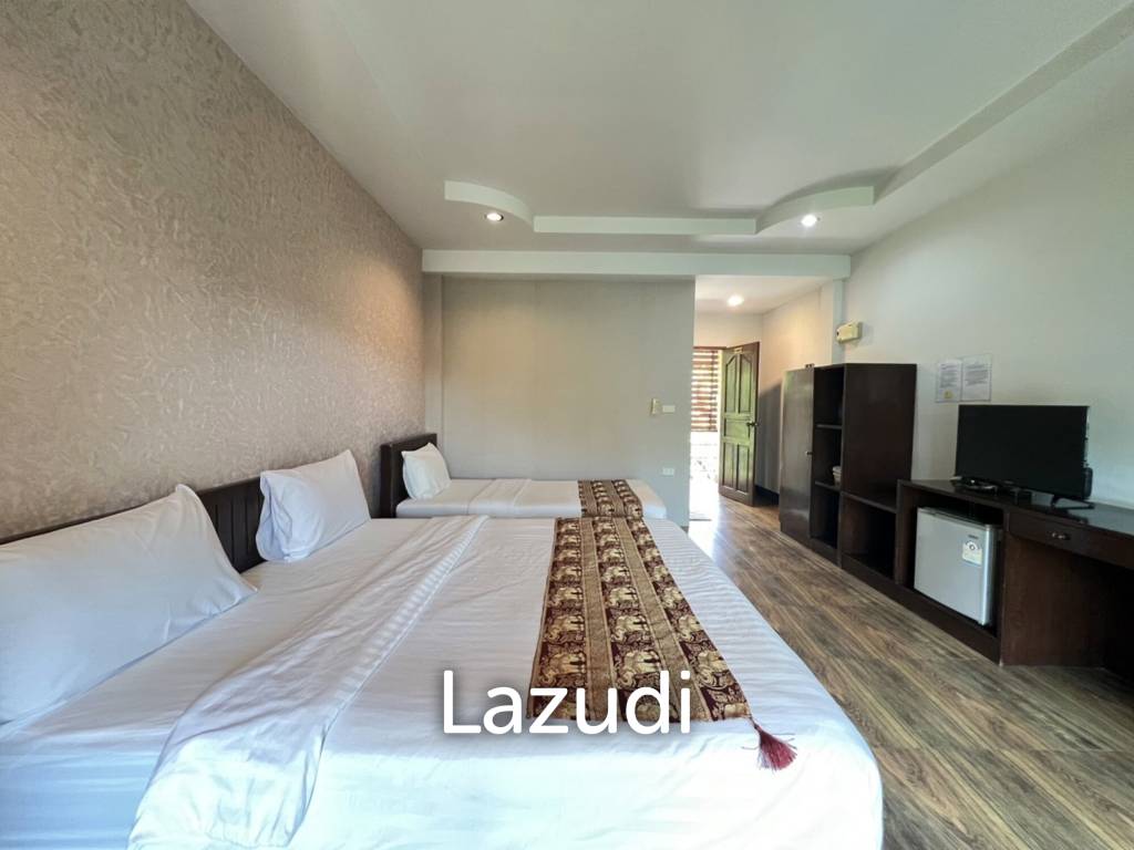 ขายโรงแรม 19 ห้องพักวิวติดหนองน้ำพร้อมสระว่ายน้ำใกล้ตัวเมือง