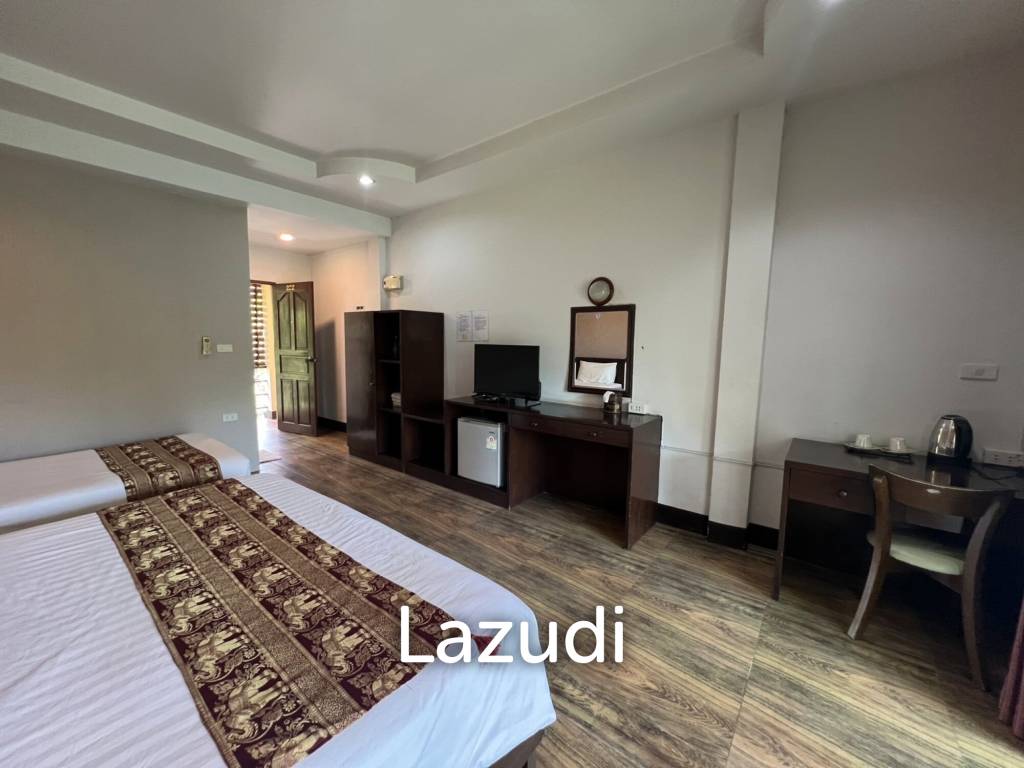 ขายโรงแรม 19 ห้องพักวิวติดหนองน้ำพร้อมสระว่ายน้ำใกล้ตัวเมือง