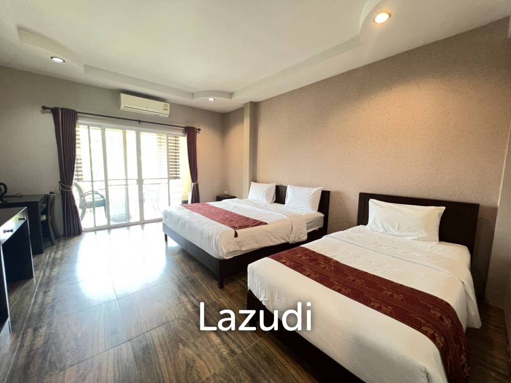 ขายโรงแรม 19 ห้องพักวิวติดหนองน้ำพร้อมสระว่ายน้ำใกล้ตัวเมือง