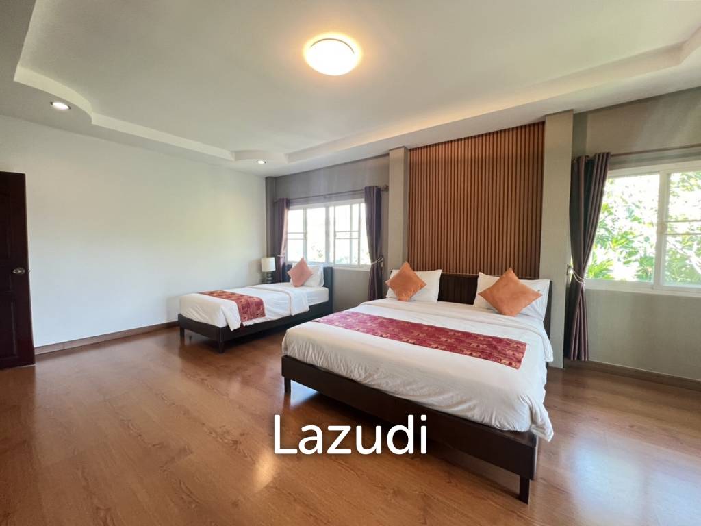 ขายโรงแรม 19 ห้องพักวิวติดหนองน้ำพร้อมสระว่ายน้ำใกล้ตัวเมือง