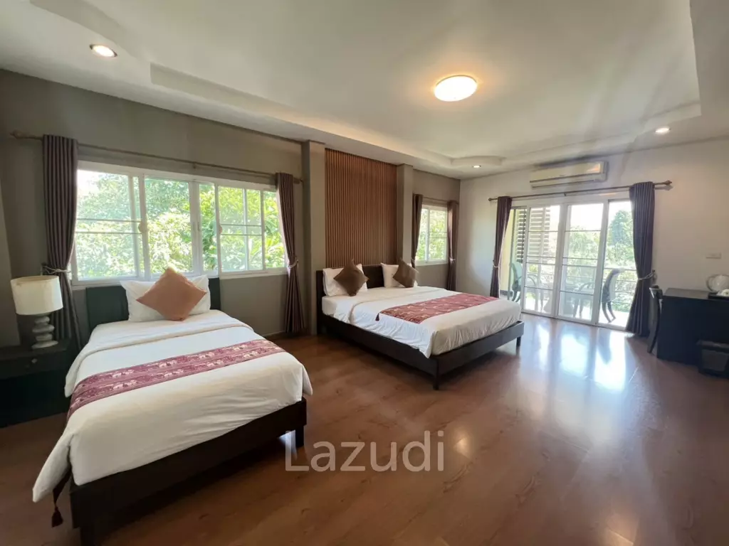 ขายโรงแรม 19 ห้องพักวิวติดหนองน้ำพร้อมสระว่ายน้ำใกล้ตัวเมือง