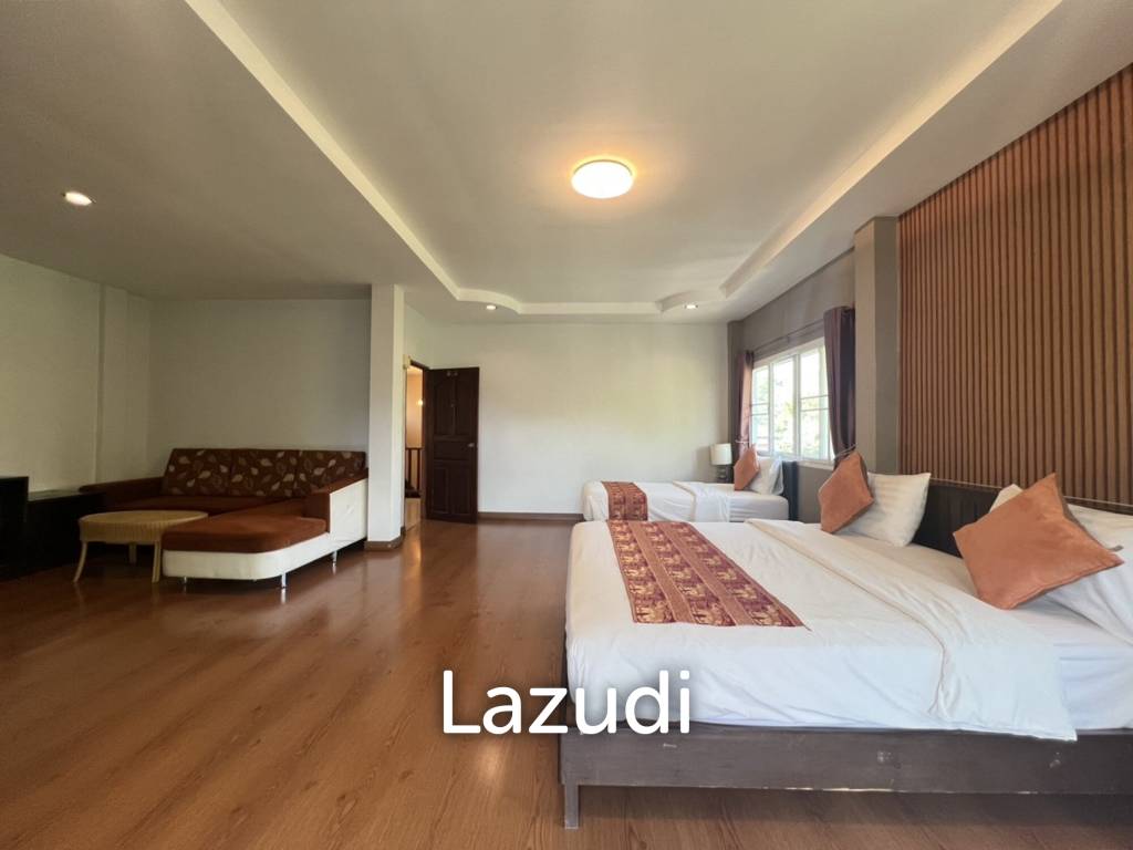 ขายโรงแรม 19 ห้องพักวิวติดหนองน้ำพร้อมสระว่ายน้ำใกล้ตัวเมือง