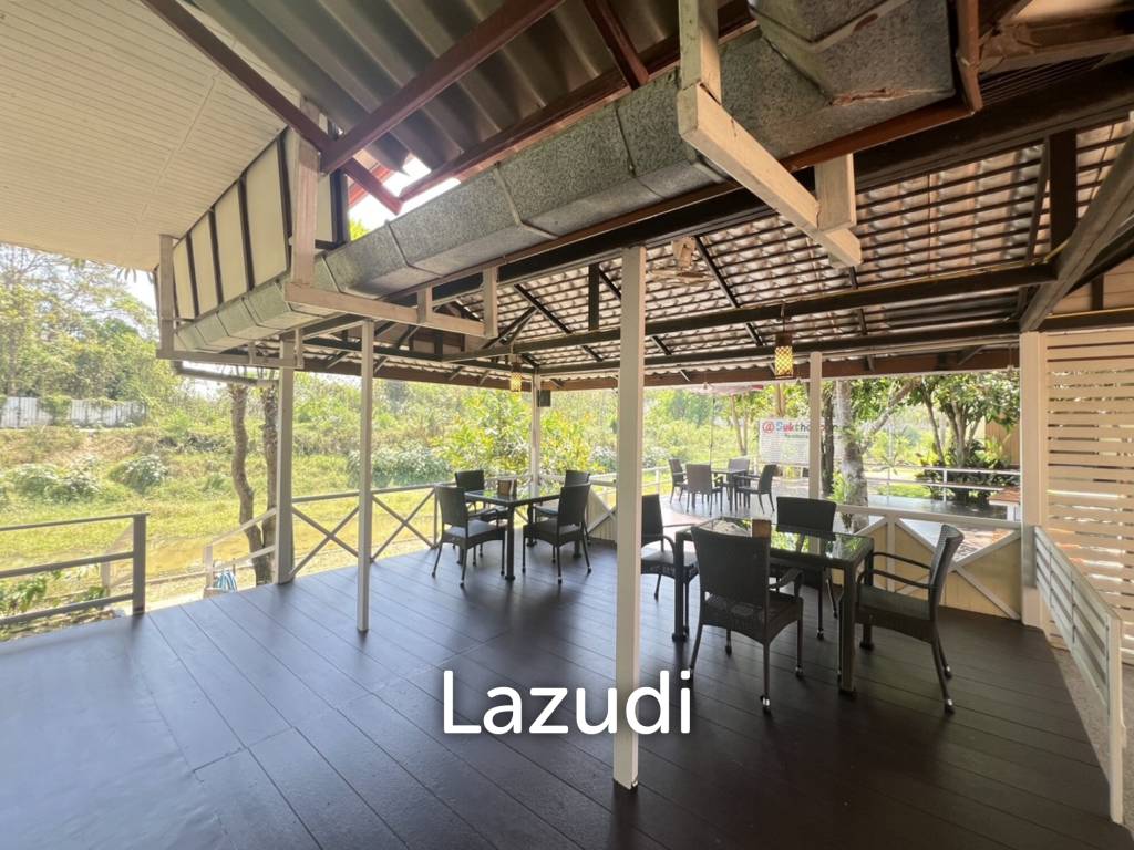 ขายโรงแรม 19 ห้องพักวิวติดหนองน้ำพร้อมสระว่ายน้ำใกล้ตัวเมือง