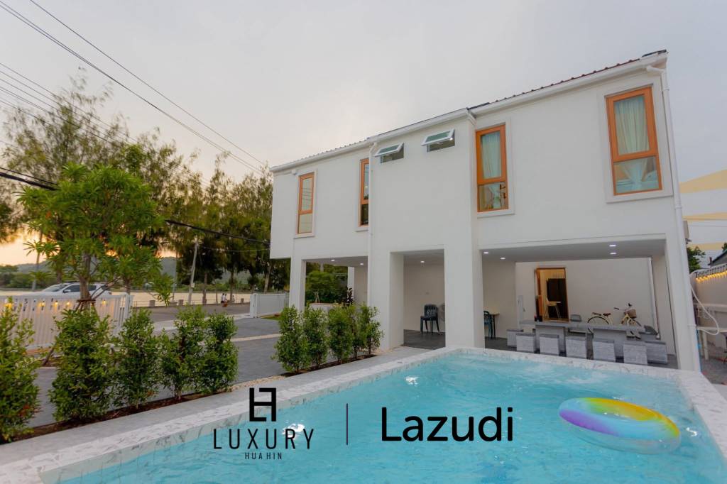 วิลล่าสระว่ายน้ำส่วนตัว 190 ตร.ม. โมเดิร์น Hua Hin