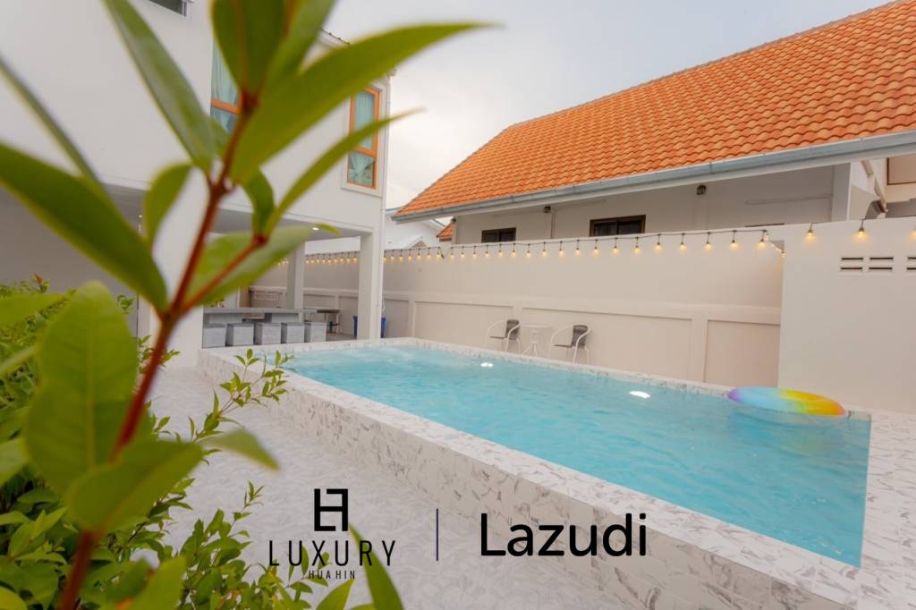 วิลล่าสระว่ายน้ำส่วนตัว 190 ตร.ม. โมเดิร์น Hua Hin