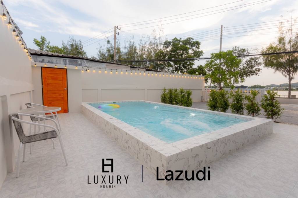 วิลล่าสระว่ายน้ำส่วนตัว 190 ตร.ม. โมเดิร์น Hua Hin