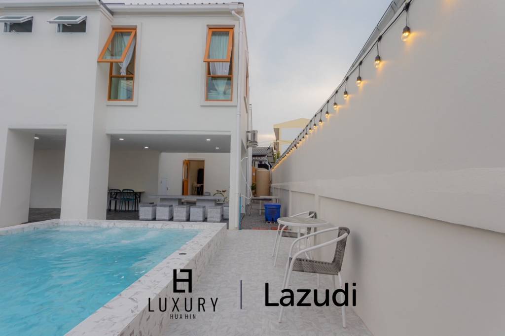 วิลล่าสระว่ายน้ำส่วนตัว 190 ตร.ม. โมเดิร์น Hua Hin