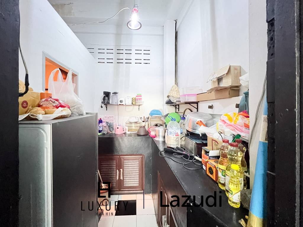 ทาวน์เฮ้าส์ 48 ตร.ม. ใจกลางหัวหิน 4 ห้องนอน ฟรีโฮลด์.