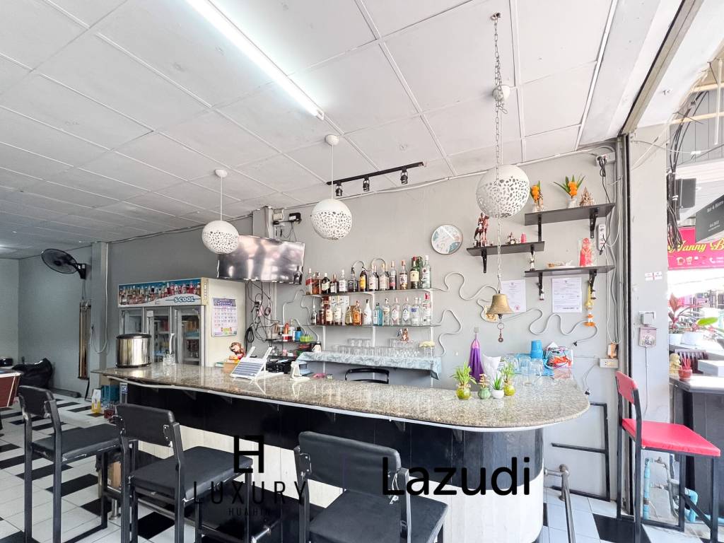 ทาวน์เฮ้าส์ 48 ตร.ม. ใจกลางหัวหิน 4 ห้องนอน ฟรีโฮลด์.