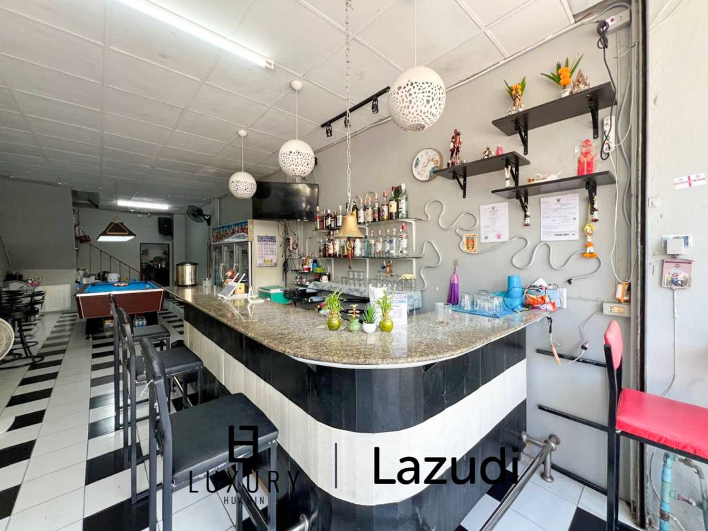 ทาวน์เฮ้าส์ 48 ตร.ม. ใจกลางหัวหิน 4 ห้องนอน ฟรีโฮลด์.