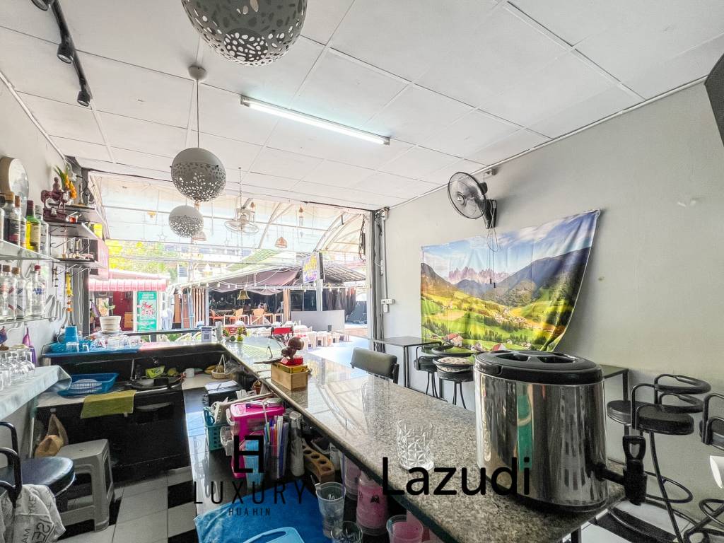 ทาวน์เฮ้าส์ 48 ตร.ม. ใจกลางหัวหิน 4 ห้องนอน ฟรีโฮลด์.