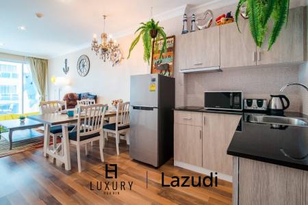 คอนโดมายรีสอร์ท 65 ตร.ม. ชั้น 3 แต่งครบ ย่านหนองแก หัวหิน