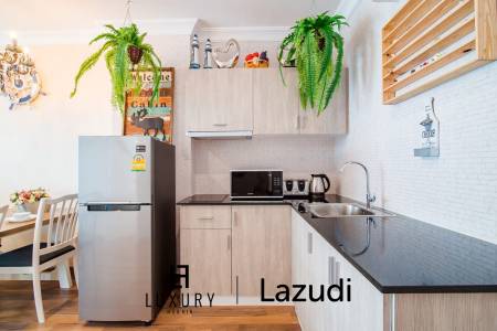 คอนโดมายรีสอร์ท 65 ตร.ม. ชั้น 3 แต่งครบ ย่านหนองแก หัวหิน