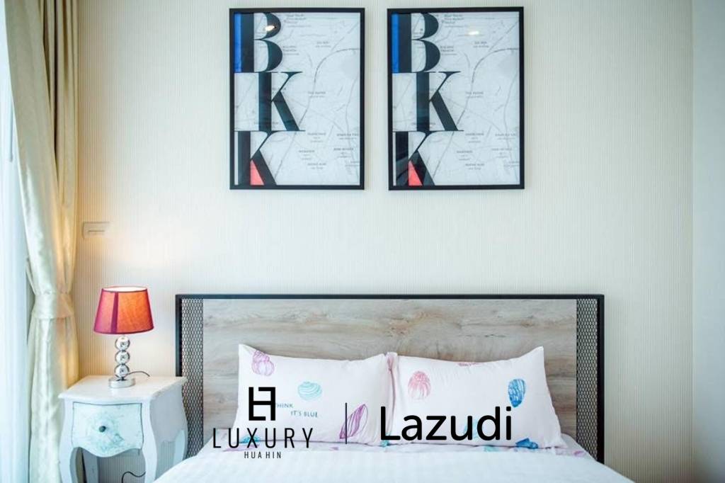 คอนโดมายรีสอร์ท 65 ตร.ม. ชั้น 3 แต่งครบ ย่านหนองแก หัวหิน