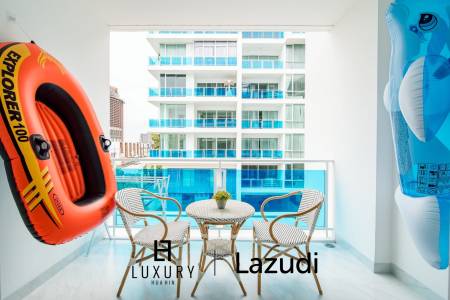 คอนโดมายรีสอร์ท 65 ตร.ม. ชั้น 3 แต่งครบ ย่านหนองแก หัวหิน