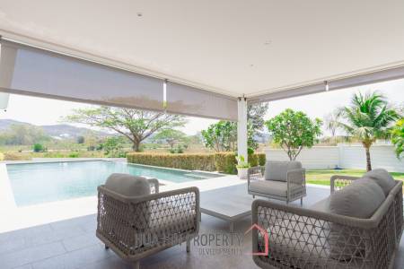 430 sqm modern pool villa with mountain views in Thap Tai Hua Hin