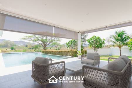 430 sqm modern pool villa with mountain views in Thap Tai Hua Hin