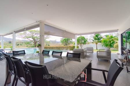 430 sqm modern pool villa with mountain views in Thap Tai Hua Hin