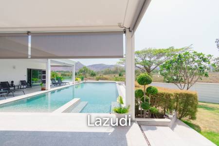 430 sqm modern pool villa with mountain views in Thap Tai Hua Hin