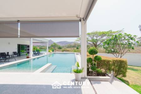 430 sqm modern pool villa with mountain views in Thap Tai Hua Hin