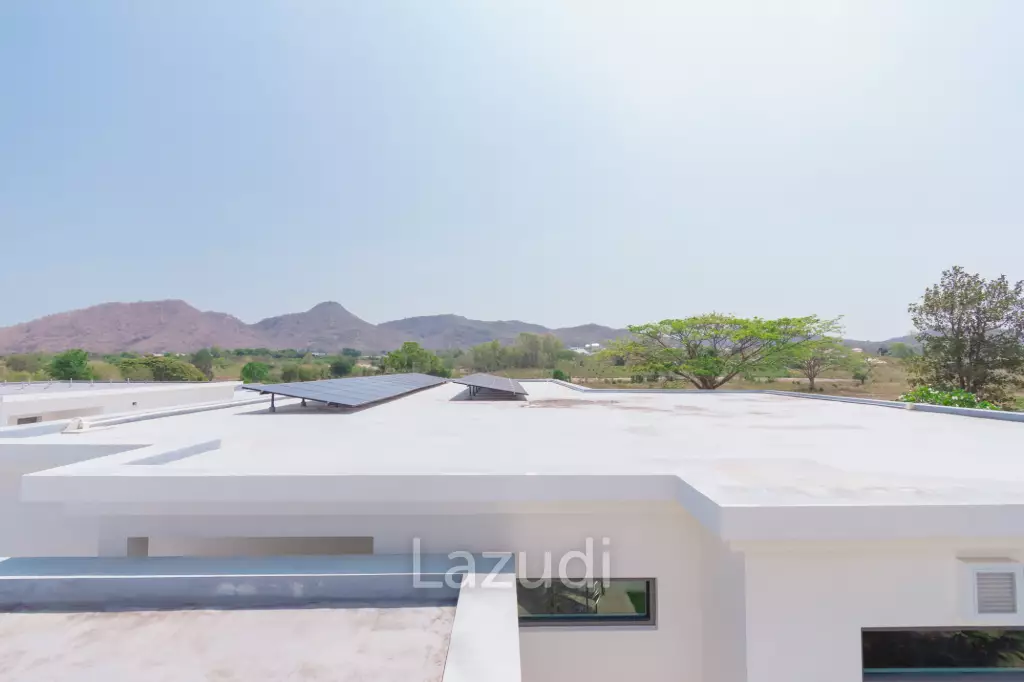 430 sqm modern pool villa with mountain views in Thap Tai Hua Hin