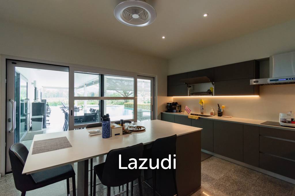 430 sqm modern pool villa with mountain views in Thap Tai Hua Hin