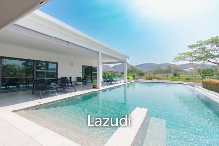 430 sqm modern pool villa with mountain views in Thap Tai Hua Hin