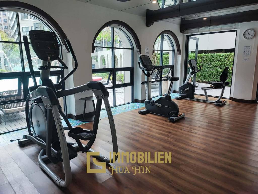 Жилая площадь 35 кв.м / 8 этаж / полностью меблирован / балкон