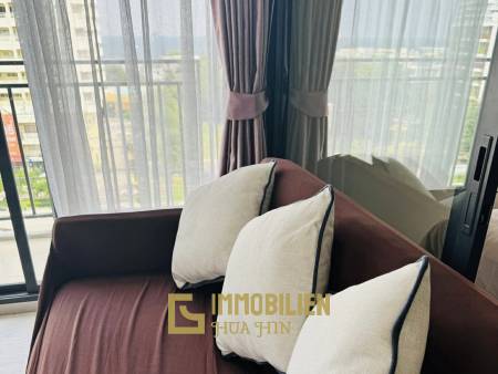 Жилая площадь 35 кв.м / 8 этаж / полностью меблирован / балкон