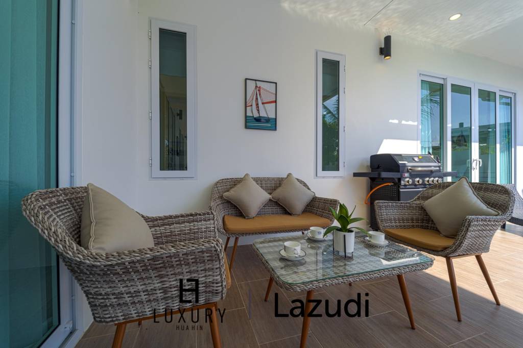 พูลวิลล่าส่วนตัว 3 ห้องนอน สไตล์โมเดิร์น (AV1)