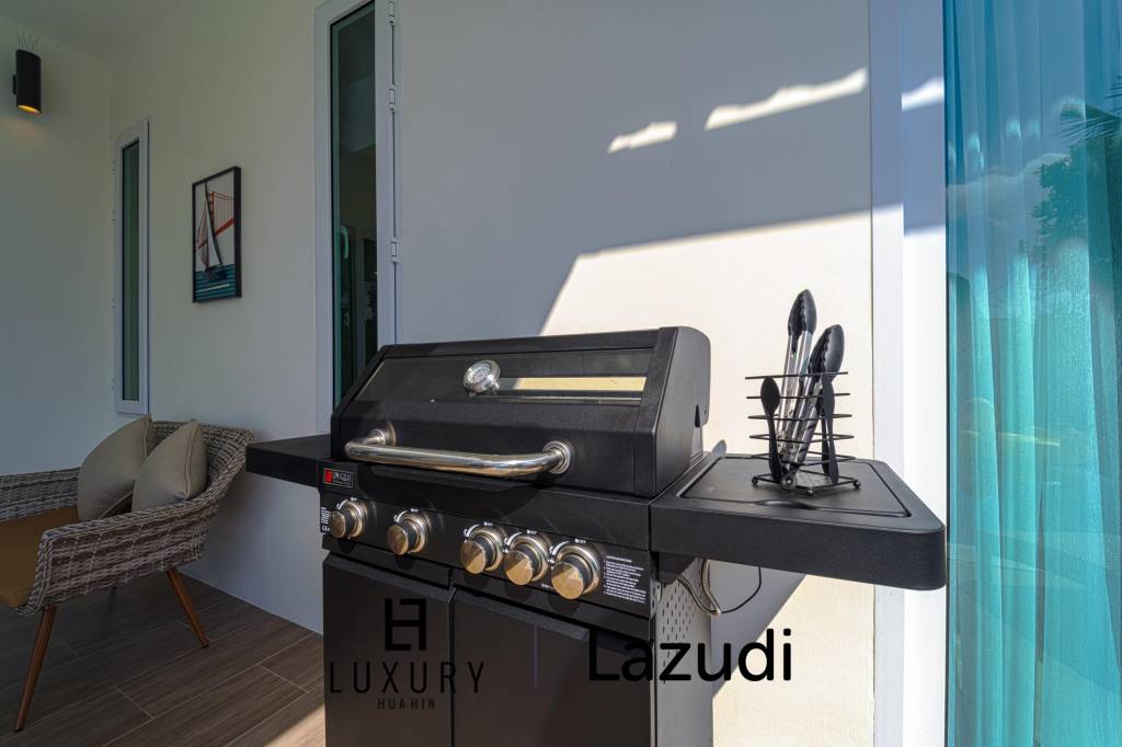 พูลวิลล่าส่วนตัว 3 ห้องนอน สไตล์โมเดิร์น (AV1)