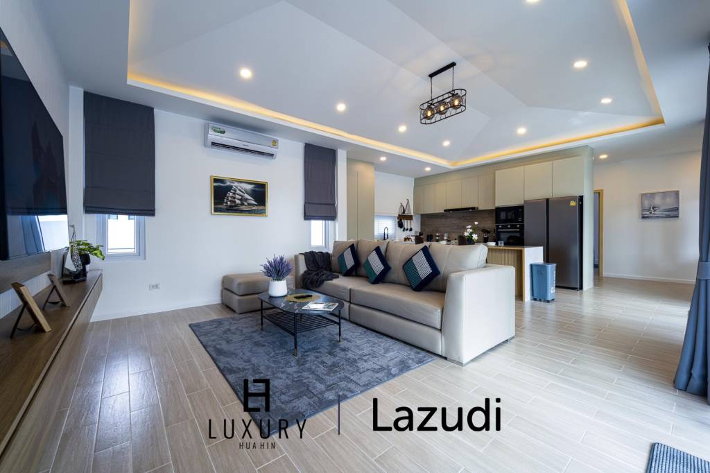 พูลวิลล่าส่วนตัว 3 ห้องนอน สไตล์โมเดิร์น (AV1)