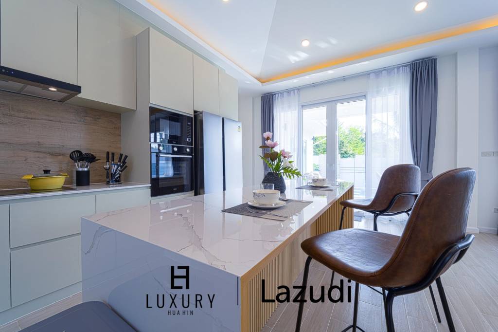 พูลวิลล่าส่วนตัว 3 ห้องนอน สไตล์โมเดิร์น (AV1)