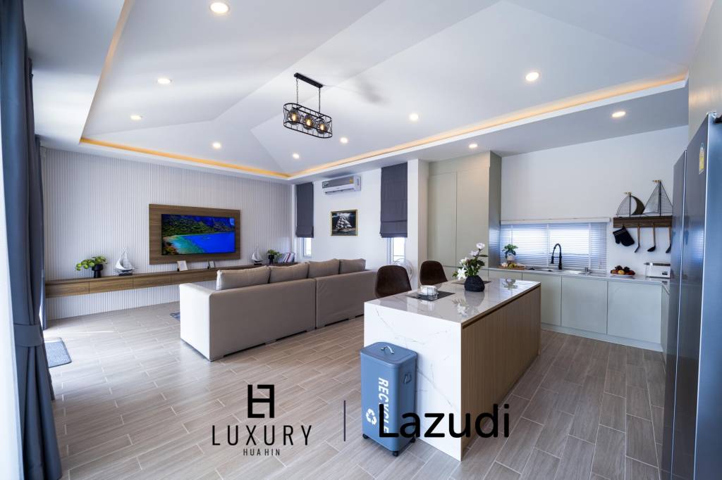 พูลวิลล่าส่วนตัว 3 ห้องนอน สไตล์โมเดิร์น (AV1)