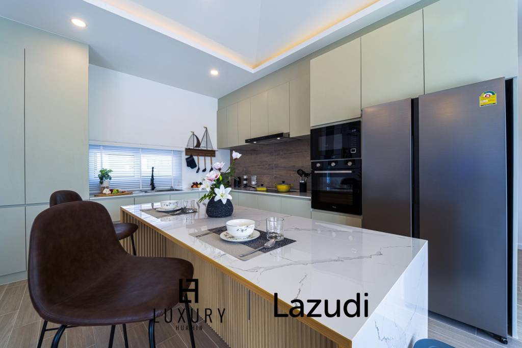 พูลวิลล่าส่วนตัว 3 ห้องนอน สไตล์โมเดิร์น (AV1)