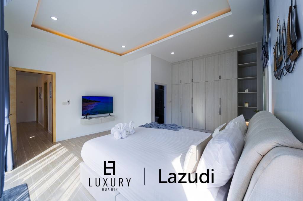 พูลวิลล่าส่วนตัว 3 ห้องนอน สไตล์โมเดิร์น (AV1)