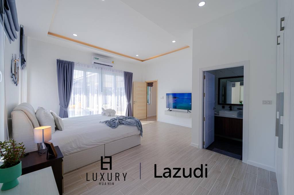 พูลวิลล่าส่วนตัว 3 ห้องนอน สไตล์โมเดิร์น (AV1)