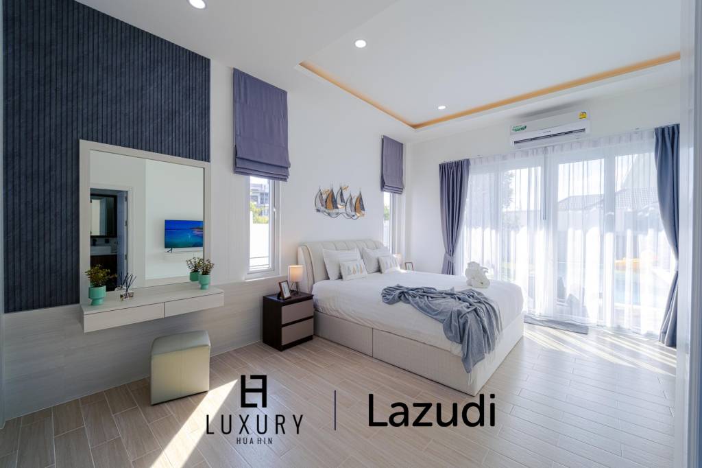 พูลวิลล่าส่วนตัว 3 ห้องนอน สไตล์โมเดิร์น (AV1)