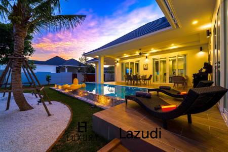 พูลวิลล่าส่วนตัว 3 ห้องนอน สไตล์โมเดิร์น (AV1)