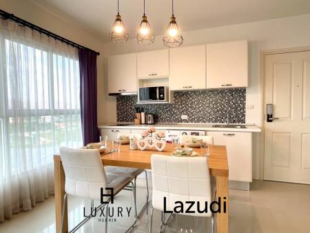 คอนโด 57 ตร.ม. ชั้น 7 วิวเมือง ทำเลหนองแก หัวหิน ใกล้ทะเล