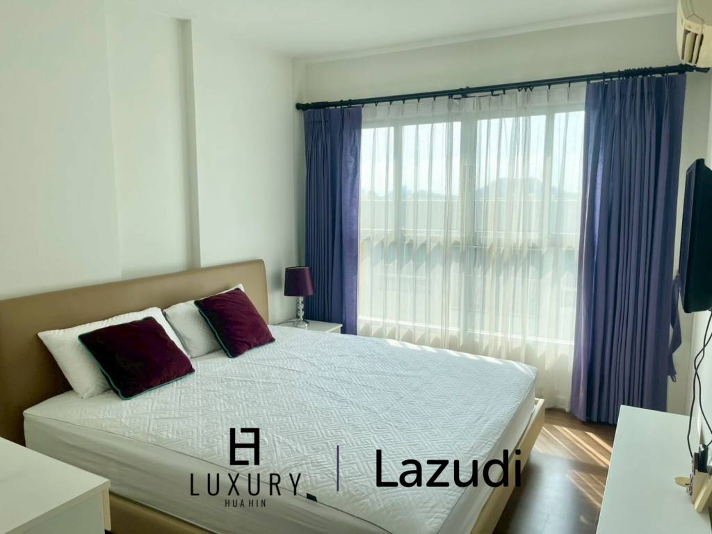 คอนโด 57 ตร.ม. ชั้น 7 วิวเมือง ทำเลหนองแก หัวหิน ใกล้ทะเล