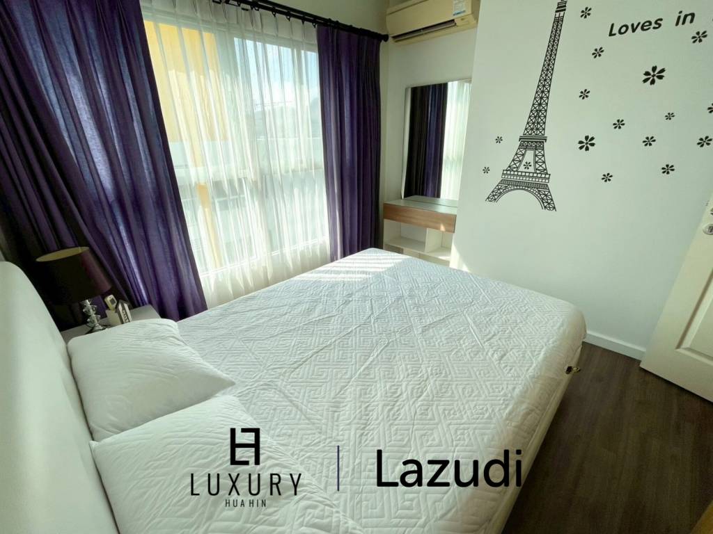 คอนโด 57 ตร.ม. ชั้น 7 วิวเมือง ทำเลหนองแก หัวหิน ใกล้ทะเล