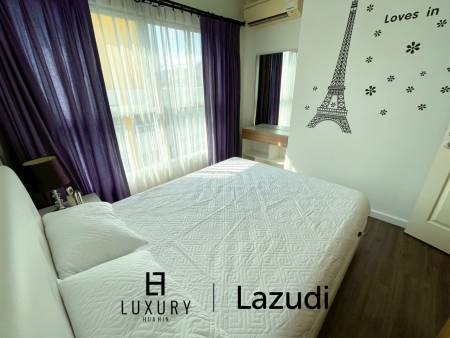 คอนโด 57 ตร.ม. ชั้น 7 วิวเมือง ทำเลหนองแก หัวหิน ใกล้ทะเล