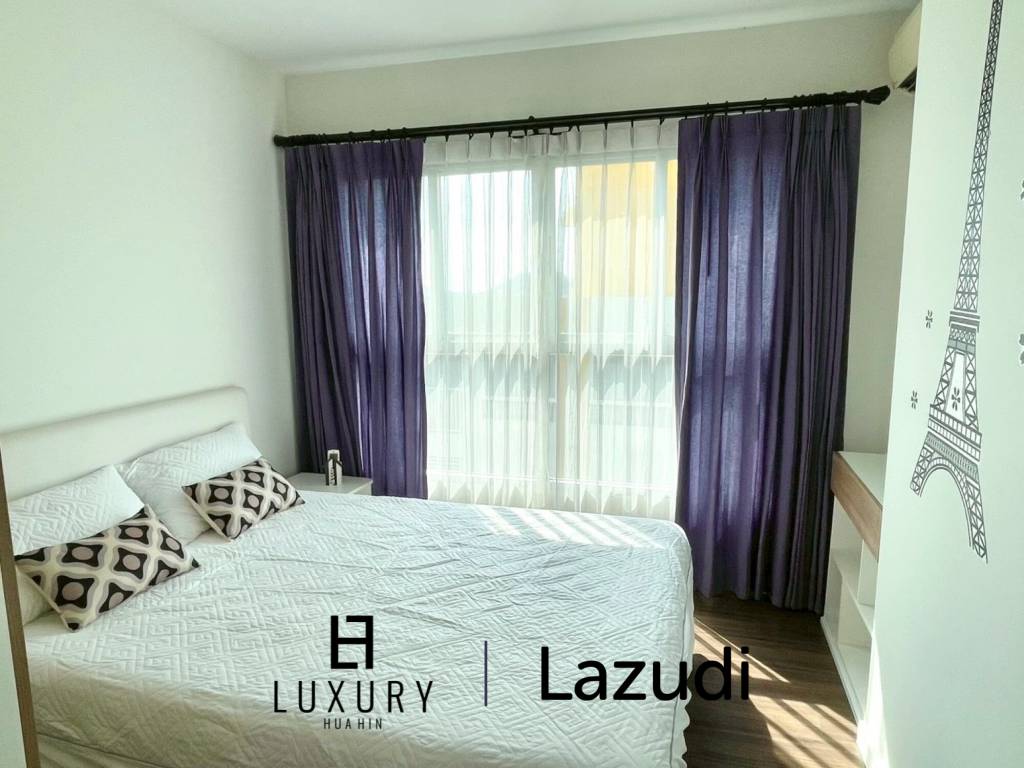 คอนโด 57 ตร.ม. ชั้น 7 วิวเมือง ทำเลหนองแก หัวหิน ใกล้ทะเล