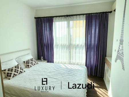 คอนโด 57 ตร.ม. ชั้น 7 วิวเมือง ทำเลหนองแก หัวหิน ใกล้ทะเล