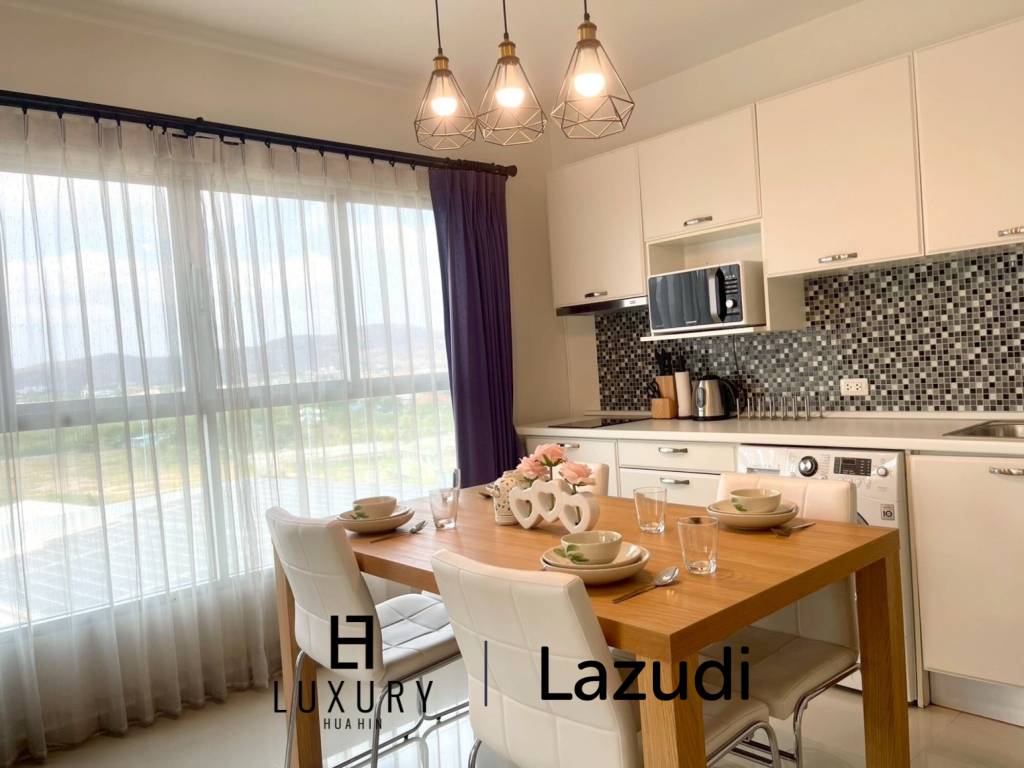 คอนโด 57 ตร.ม. ชั้น 7 วิวเมือง ทำเลหนองแก หัวหิน ใกล้ทะเล